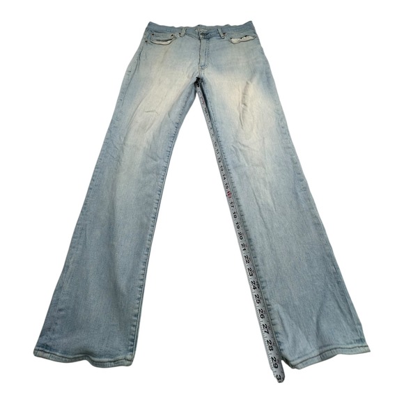 Levi's 541 Athletic Fit Men's Jeans W38 L32 Light Wash Denim‎ Blue - Picture 10 of 12